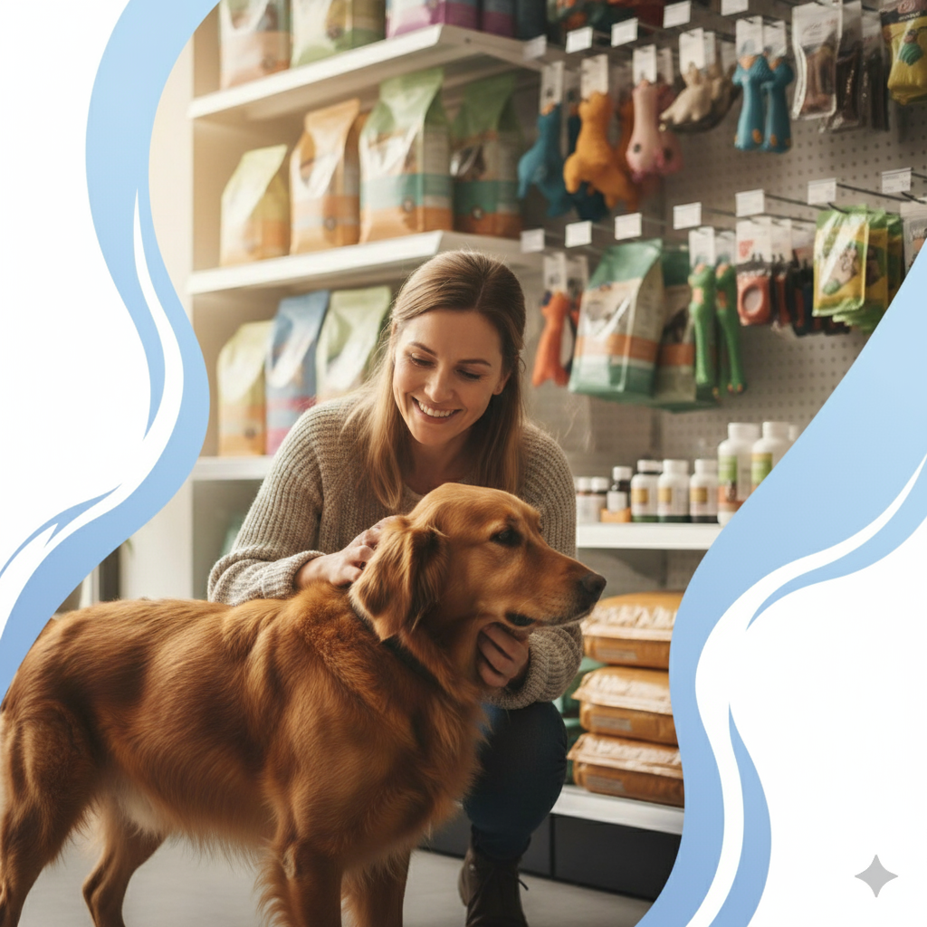Equipe da AgroPet cuidando de pets com carinho